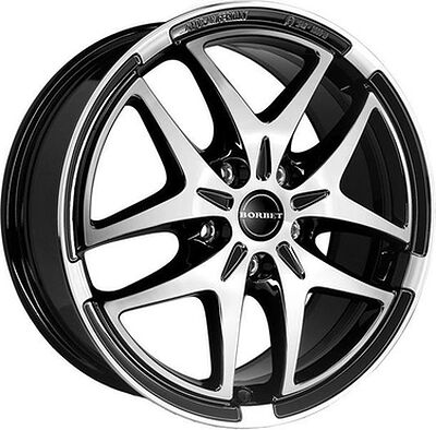 Borbet XB 7x17 5x112 ET 54 Dia 57.06 schwarz-poliert