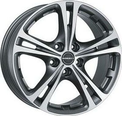 Borbet XL 7.5x17 5x112 ET 35 Dia 72.6 