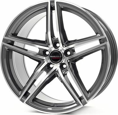 Borbet XRT 8x18 5x114.3 ET 40 Dia 72.5 Graphite polished