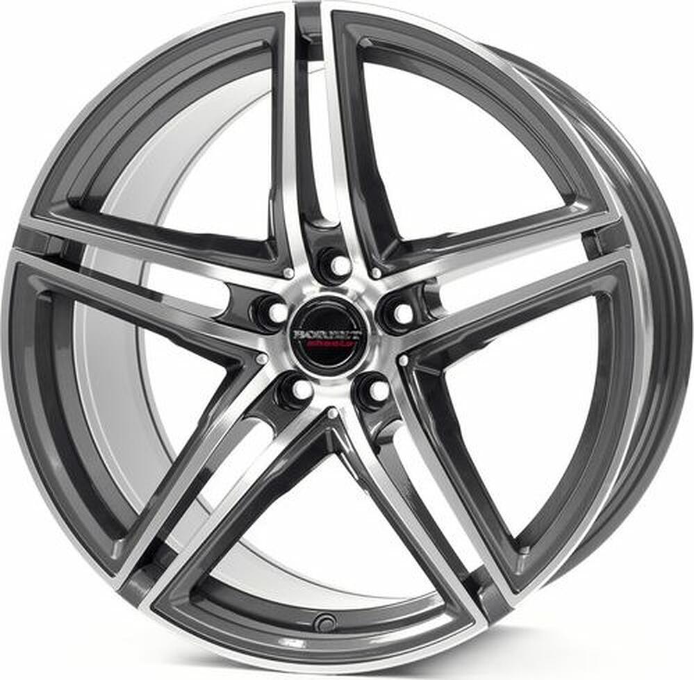Borbet XRT 8x17 5x114.3 ET 45 Dia 72.5 Graphite polished