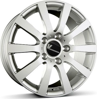 Borbet C2C 8x18 5x108 ET 45 Dia 72.5 Brillant Silver