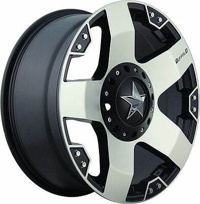 Buffalo BW-775 8.5x20 6x135 ET 10 Dia 106.3 machined-face-w__blk-windows