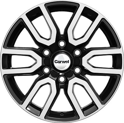 Carwel Барал 1723 Pajero Sport 8x17 6x139.7 ET 38 Dia 67.1 ABT
