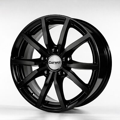Carwel Бекан 6.5x15 5x110 ET 35 Dia 65.1 BK