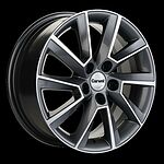 Carwel Иманта 1604 Rapid/Kamiq/Scala 6x16 5x100 ET 38 Dia 57.1 AGR Carwel Иманта 1604 Rapid/Kamiq/Scala 6x16 5x100 ET 38 Dia 57.1 AGR