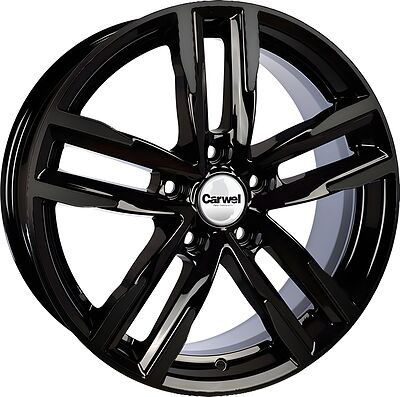 Carwel Лемно 7x17 5x114.3 ET 50 Dia 67.1 BK