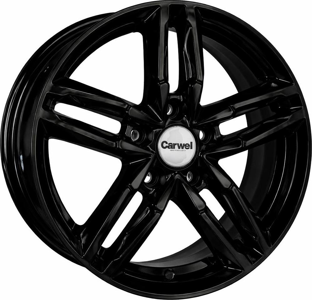 Carwel Вайт 6x16 5x114.3 ET 45 Dia 67.1 BK