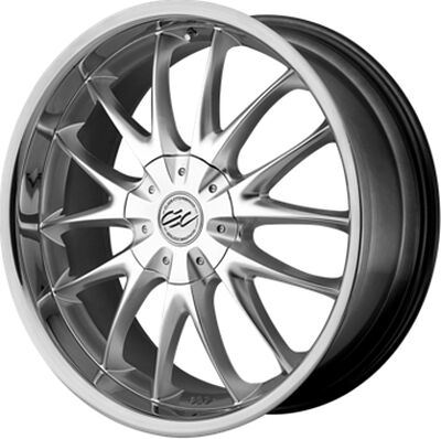 CEC C 863 10x22 5x112 ET 40 Dia 66.6 Silver/Chrome