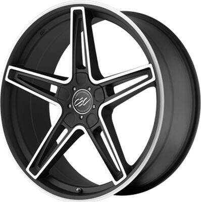 CEC C 881 8.5x20 5x130 ET 42 Dia 71.5 Black/Machined
