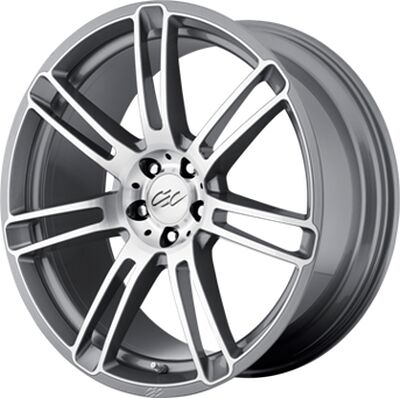 CEC C 883 10x22 5x112 ET 40 Dia 66 Silver/Machined