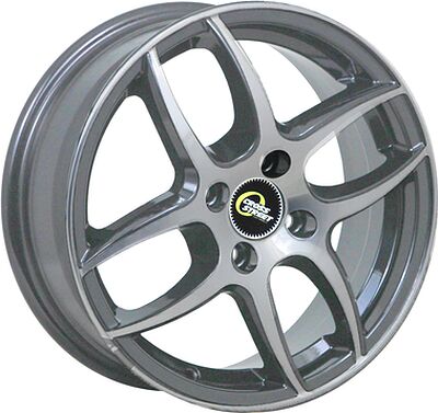 Cross Street CR-18 6x15 4x100 ET 48 Dia 54.1 gmf