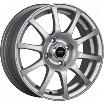 Cross Street Y3176 6x16 4x100 ET 36 Dia 60 silver