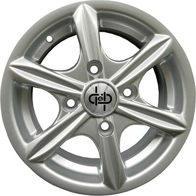 DP DP106 6x14 4x100 ET 45 Dia 67.1 Silver