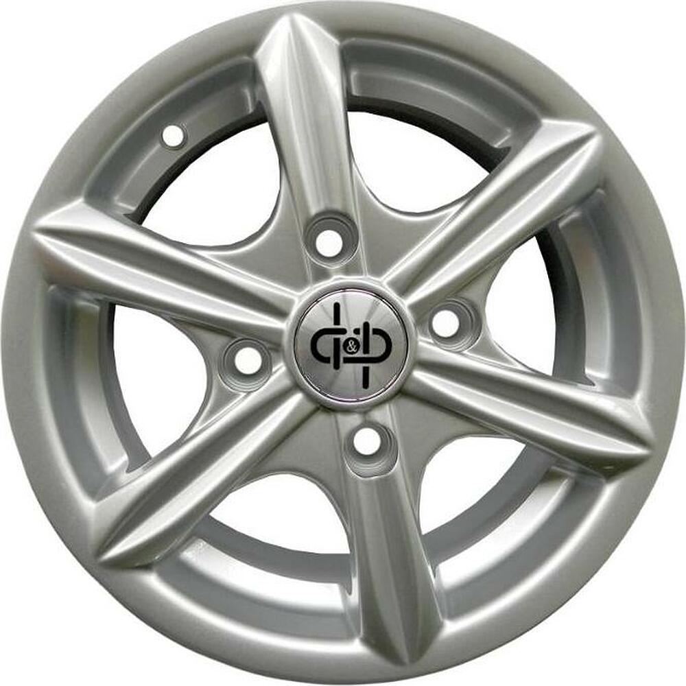 DP DP106 5.5x13 4x114.3 ET 45 Dia 69.1 Silver