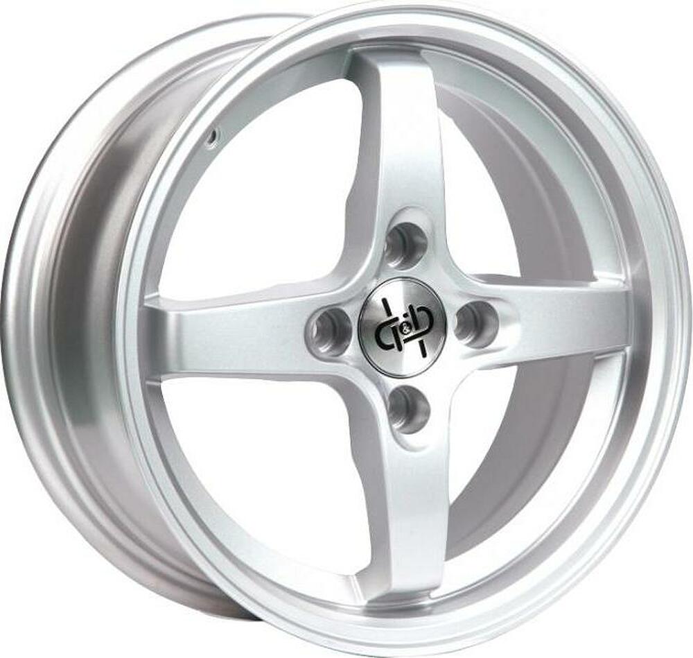 DP DP152 6x14 4x98 ET 35 Dia 58.6 White