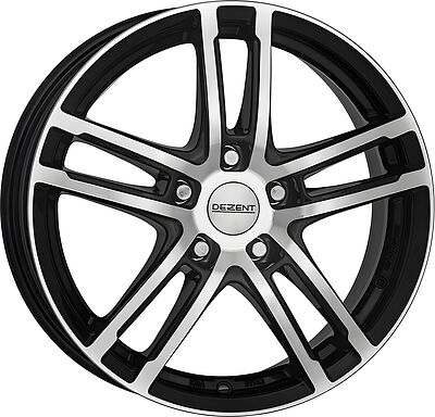 Dezent TZ 7x17 5x108 ET 41 Dia 63.4 BFP