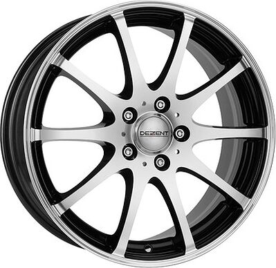 Dezent V 7x16 4x100 ET 38 Dia 60.1 dark