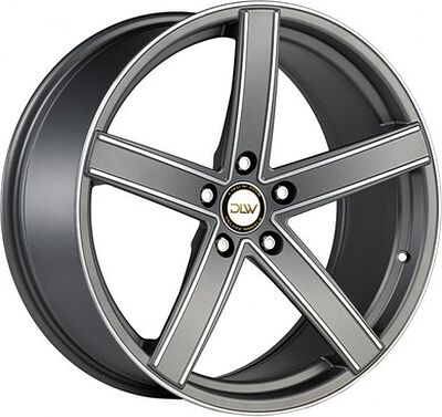 DLW UROS 8.5x19 5x130 ET 45 Dia 71.6 Black Matt Polish