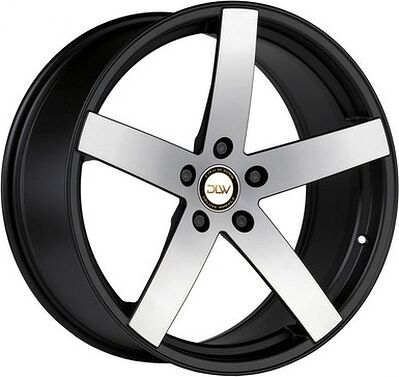 DLW UROS S 9x20 5x114.3 Dia 78.1 Black Matt Polish