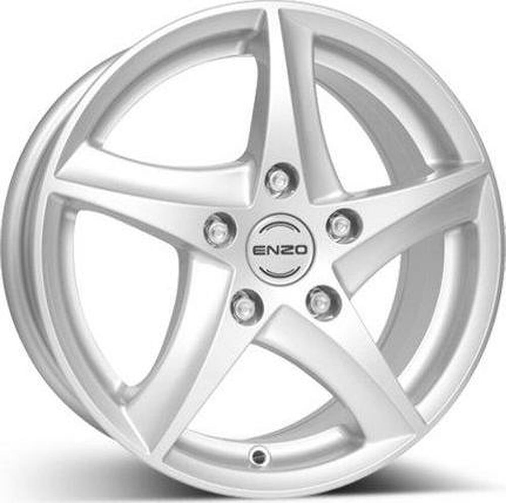 Enzo 101 7x17 5x110 ET 40 Dia 65.1 silver