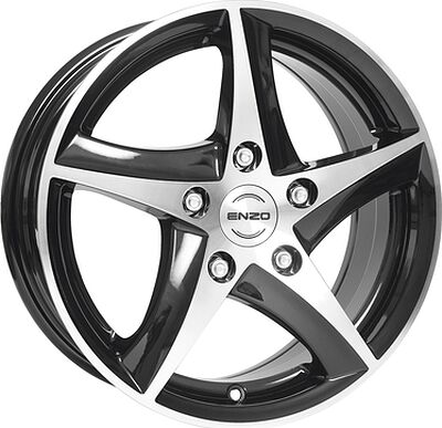 Enzo 101 7x16 5x110 ET 39 Dia 65 dark