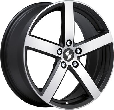 Eta Beta Eros 8x18 5x108 ET 55 Dia 63 Black Matt Polish