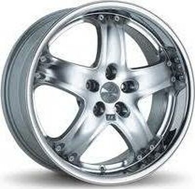 Fondmetal 7000 8x18 5x108 ET 42 Dia 67.2 Shiny silver