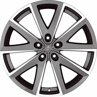 Fondmetal 7600 8x19 5x114.3 ET 38 Dia 67.2 Titanium Polished