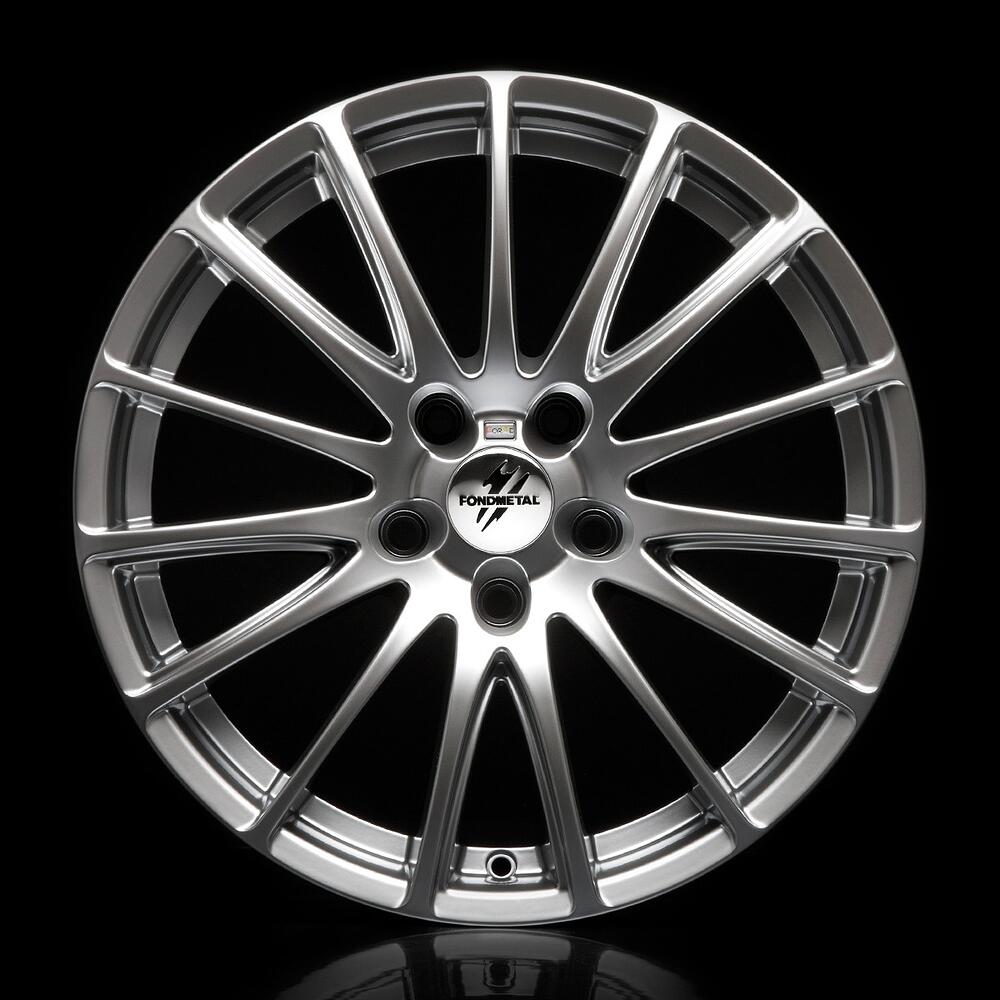 Fondmetal 7800 8x18 5x127 ET 45 Dia 71.6 Shiny silver