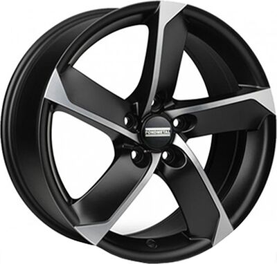 Fondmetal 7900 7x16 4x100 ET 38 Dia 67.2 Mat Black Polished