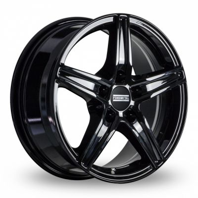 Fondmetal 8100 7x17 5x112 ET 42 Dia 66.5 Glossy Black