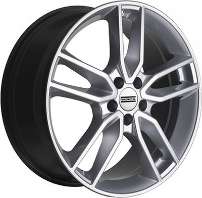 Fondmetal Koros 8x18 5x112 ET 48 Dia 66.5 Gloss Silver