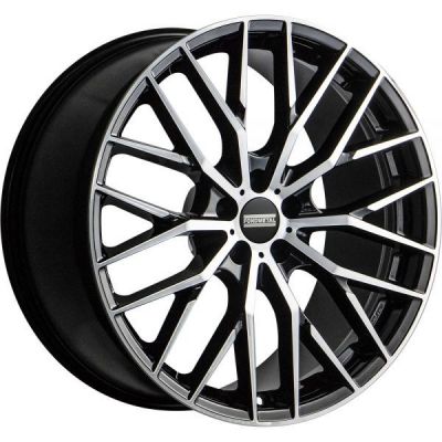 Fondmetal Makhai 10x21 5x112 ET 31 Dia 66.5 Black Glossy