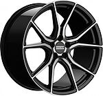 Fondmetal STC45 8.5x20 5x114.3 ET 32 Dia 75 Glossy Black Machined