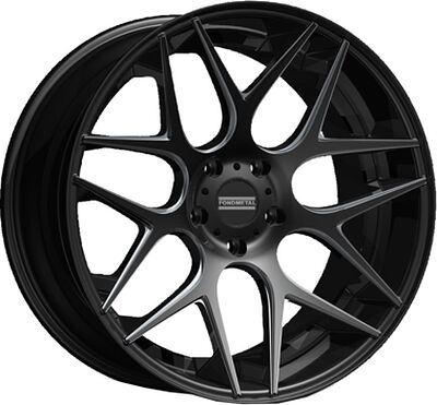 Fondmetal STCMS 10x20 5x120 ET 41 Dia 72 Matt Black Milled