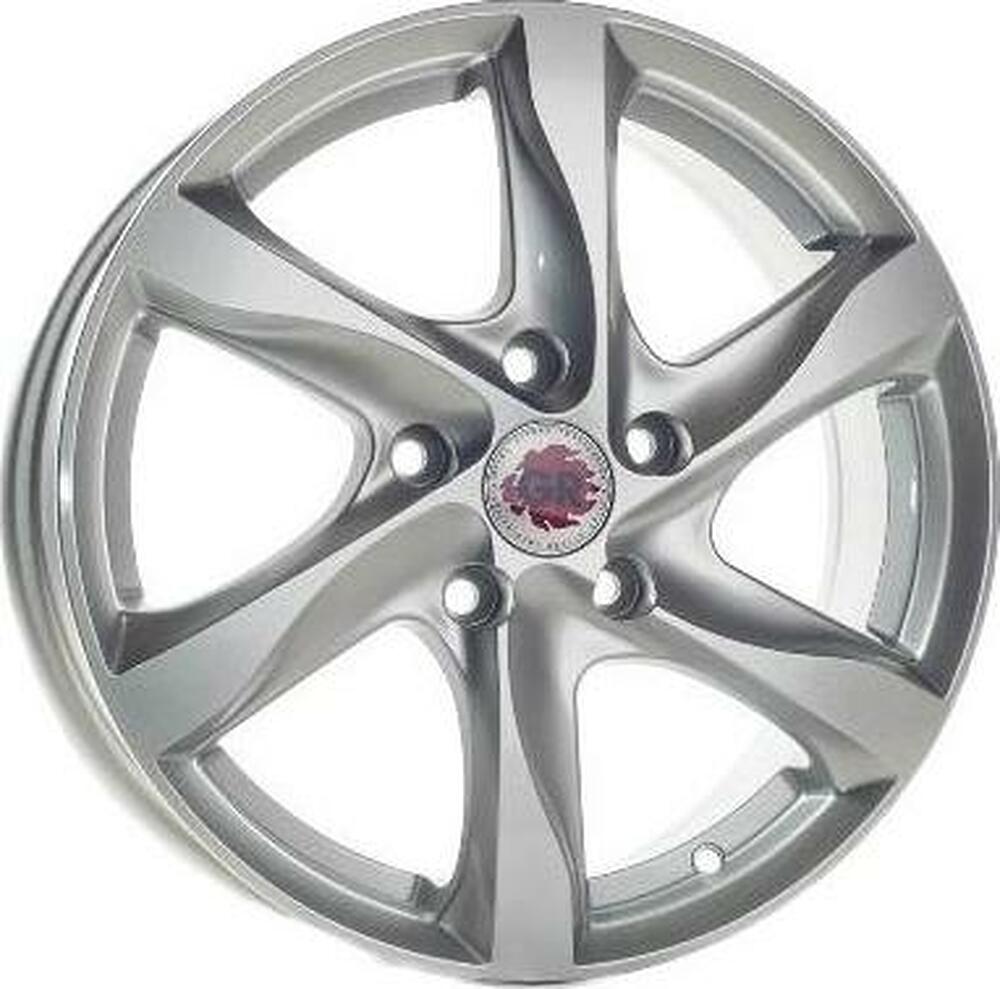 GR 1003 6x15 4x100 ET 40 Dia 56.6 silver