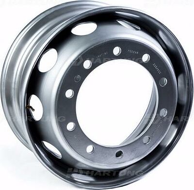 HARTUNG 521-11 9x22.5 10x335 ET 164.5 Dia 281 silver