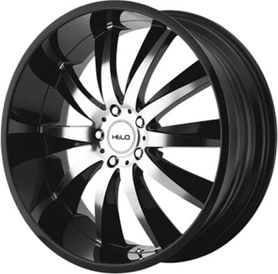 Helo HE851 10x22 5x120 ET 40 Dia 74.1 Black/Machined