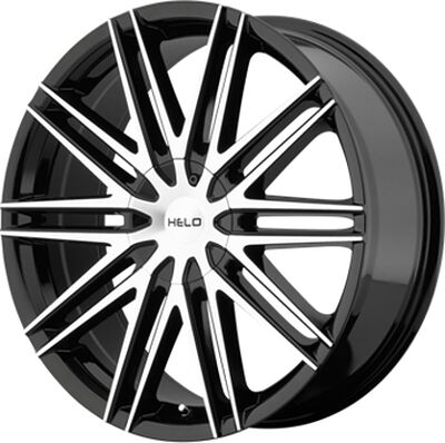 Helo HE880 8x20 5x120 ET 42 Dia 74 Black/Machined