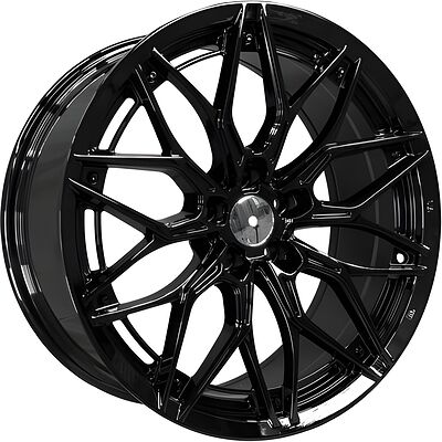 Hengder F1072 8x18 5x105 ET 30 Dia 73.1 Black