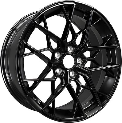 Hengder F5152 7.5x17 5x112 ET 35 Dia 66.56 Matt Black