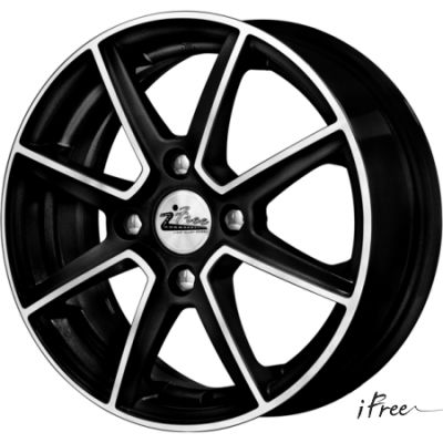 iFree Майями 5.5x14 4x100 ET 43 Dia 60.1 блэк джек