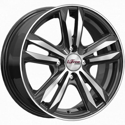 iFree Маскот 6x15 4x100 ET 35 Dia 67.1 блэк джек