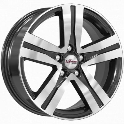 iFree Rebel 7x17 5x114 ET 45 Dia 66 Блэк Джек