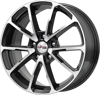 iFree Skibidi 6.5x17 5x114.3 ET 50 Dia 67.1 блэк джек