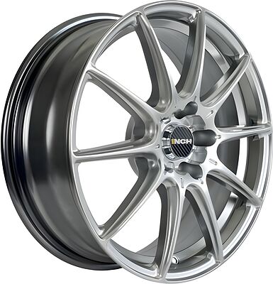 Inch FA8537 6.5x17 5x112 ET 44 Dia 66.5 Gloss Black Machined Face