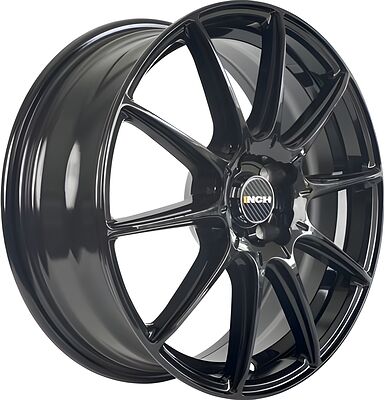 Inch FA8537 6.5x17 5x112 ET 38 Dia 57.1 Full Black Round