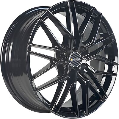 Inch FA8539 7x17 5x108 ET 45 Dia 60.1 Full Black Round