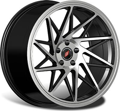 Inforged IFG35 8.5x19 5x112 ET 32 Dia 66.6 Black Machined