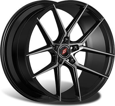 Inforged IFG39 8.5x19 5x112 ET 32 Dia 66.6 Black Machined
